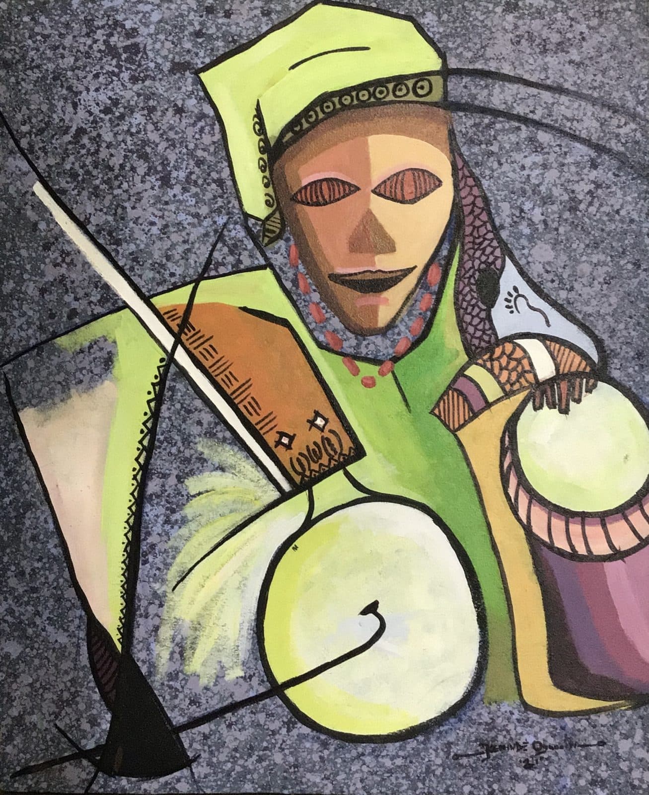 The Drummer's Ode by Kehinde Ogunniyi