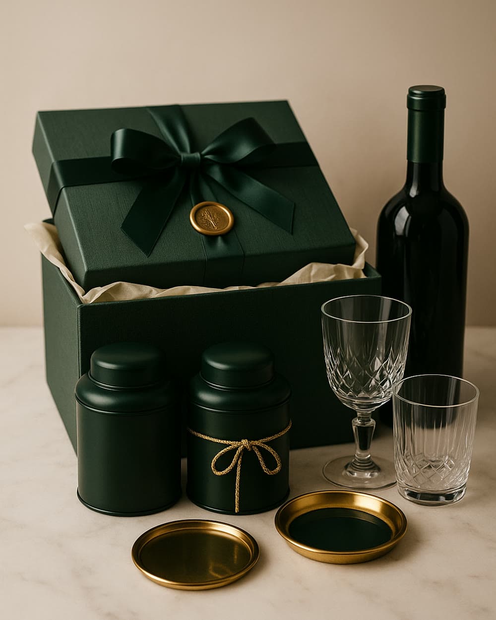 Presidential & Government hamper, composed