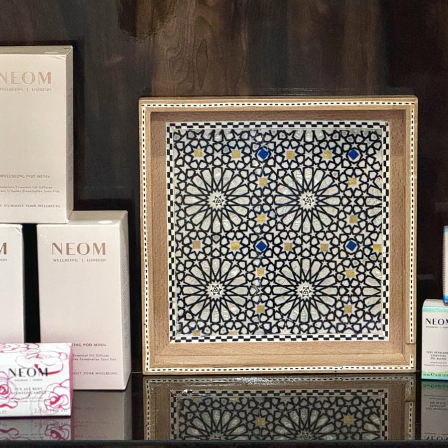 Wellbeing pieces on the shop shelf