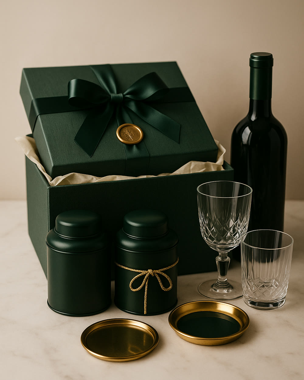 Presidential & Government hamper, composed